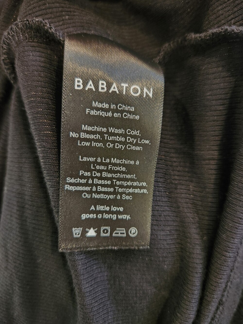 XS Aritzia Babaton Black Sleeveless Turtleneck - Picture 5 of 6